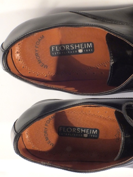 Florsheim Corbetta Black Cap Toe Oxford Leather Shoes 12D main image 5
